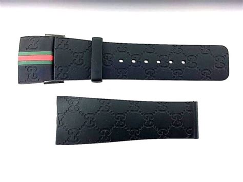 gucci rubber watch straps uk|Gucci interchangeable watch straps.